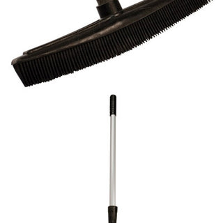 How Do You Get Out of a Hairy Situation? A Rubber Hair Broom, of Course!