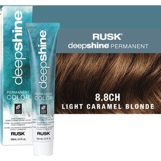 Rusk Deepshine Pure Pigments Conditioning Cream Color in Light Caramel Blonde