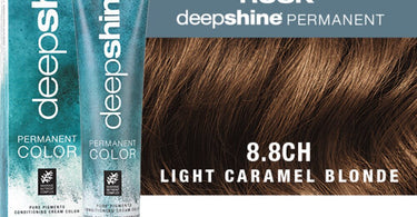 Rusk Deepshine Pure Pigments Conditioning Cream Color in Light Caramel Blonde