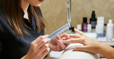 Nail Filing Board and Professional Salon Technique