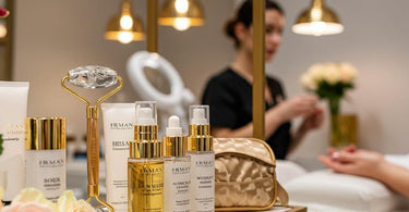 Salon professional providing a luxurious spa treatment to a client