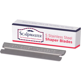 Scalpmaster Stainless Steel Shaper Blades