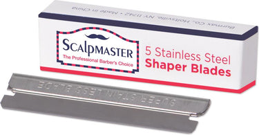 Scalpmaster Stainless Steel Shaper Blades