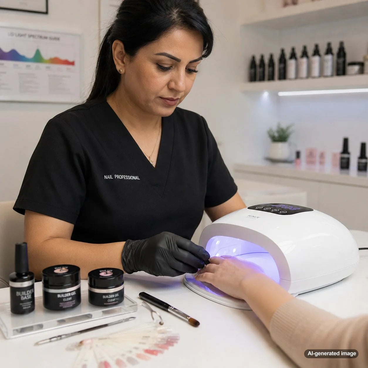 Selecting The Correct Light Spectrum For Curing LED Builder Gels: Why ...
