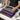 Close up comparison of different grip textures on professional Thai massage mats including high-grip PVC bumps and fabric backing