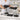 Variety of adjustable esthetician stools with ergonomic footrests for professional spa and salon use