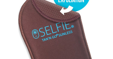 Sunless tanning mitt for streak-free glow