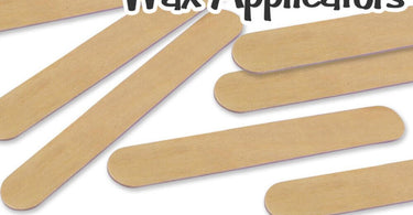 A large case of Shorties Large Waxing Sticks by Xen Stix, 4.5 inches long and 0.6 inches wide, containing 5,600 sticks for professional salon and spa use.