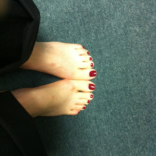 Excellent Winter Pedicure Color - Essie's New "Size Matters" - Makes the Cut