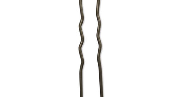 Soft 'N Style 2 inch bronze hair pins in professional 1 lb bulk box for salons