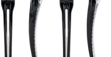 Soft 'N Style Plastic and Metal Duck Bill Clip 4 inches for salon sectioning and styling.
