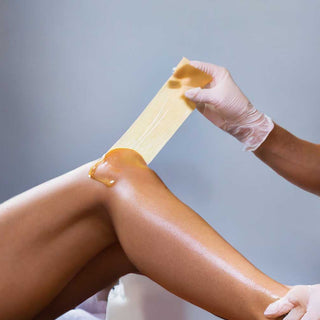 Soft strip wax for effective salon hair removal