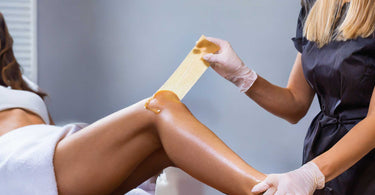 Soft strip wax for effective salon hair removal