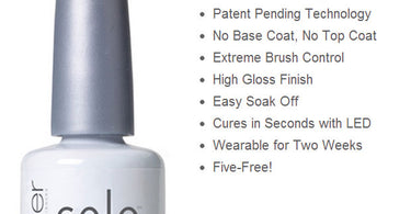 A Gel Polish that DOES NOT Need a Base Coat or a Top Coat? YES! Solo All-in-One from Amber Products!!!