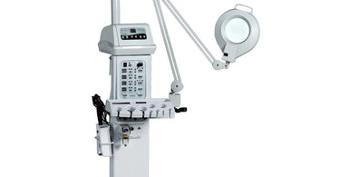 Spa Masters 13-in-1 Multi-Function Machine - professional chrome beauty device for facials and skin treatments