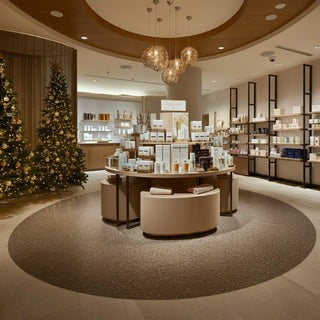 Spa retail products prepared for the holidays