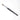 Spade Kolinsky Acrylic Brush Black #8 professional nail tool