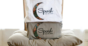 Sposh Microfiber Sheet Set for Home, available in cream, white, moonstone, and spa blue