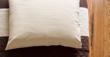 Sposh Pillow Case in White and Cream, perfect for spa and salon use