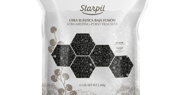 Starpil Hybrid Black Beads Film Wax - Stripless Hard Wax from Spain