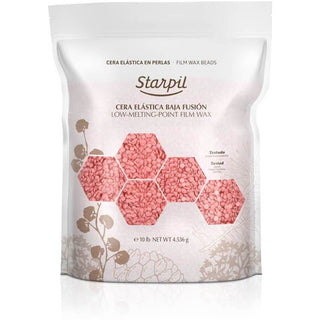 Starpil Pink Beads Film Wax - Stripless Hard Wax