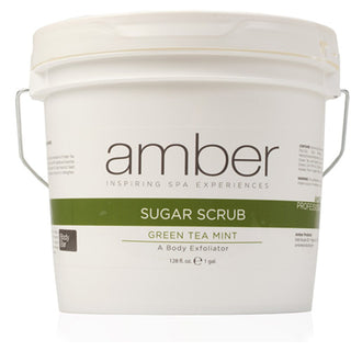 Green Tea Mint Sugar Scrub by Amber Products