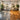 A split image showing the contrasting aesthetics of polished concrete flooring and warm wood flooring in a salon setting, representing the design choice between modern industrial and classic organic styles.