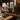 Professional stylist mixing 5N hair color in a salon setting