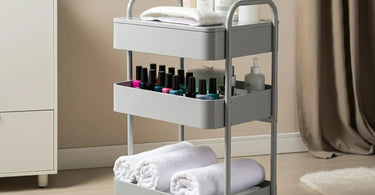 A selection of premium pedicure carts suitable for nail salons, spas, and mobile technicians.
