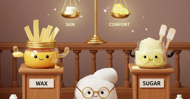 Waxing and sugaring products comparison for spa professionals