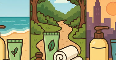 Spa professional smiling while consulting with a client about vacation plans and skincare