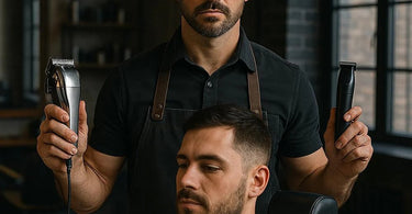 Professional hair clippers and trimmers for barbers and stylists