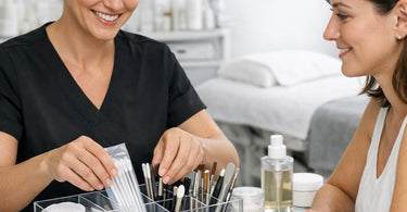 Psychology of client reviews graphic showing how to get more 5-star ratings for spa and salon businesses