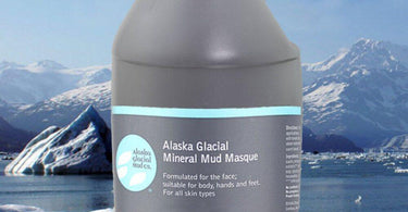 Alaska Glacial Mud Co products transforming skin with natural glacial clay