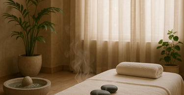 Serene spa environment showing peaceful relaxation area for silent retreat experiences