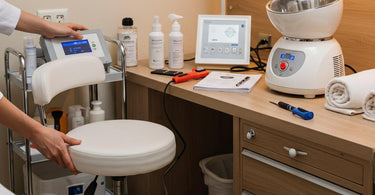 Spa owner troubleshooting common spa equipment issues