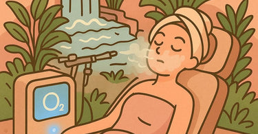 Step-by-step oxygen infusion facial treatment for glowing skin
