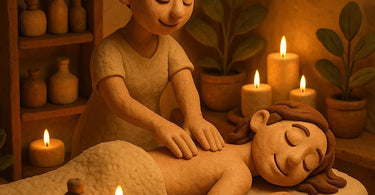 Professional therapist performing Swedish massage techniques on relaxed client at spa