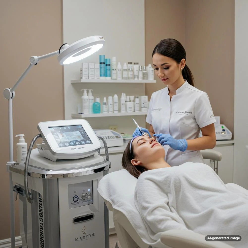 best machines for back wrinkles after glp-1 therapy Noticing Ozempic face or loose skin weight loss? Learn what helps, what doesn't, and non-surgical tightening options at R+H Aesthetic Medicine Powered by our patent The Top 5 Spa Facial