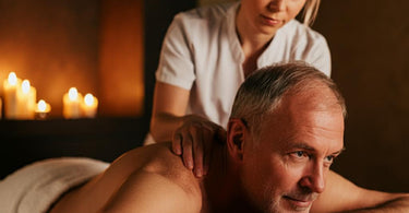 A soothing massage session illustrating scientific benefits of massage therapy on health