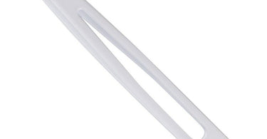 Ultra Aero Tweeze Slant Tip Stainless Steel Tweezers in White from Pure Spa Direct