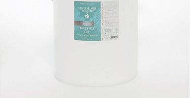 Soothing Touch 5 Gallon Unscented Massage Gel - Professional Bulk Size for Spas and Massage Therapists