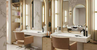 Upscale salon products for a luxurious client experience