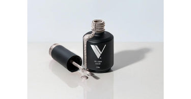 V Beauty Pure V Gel Polish in shade #100, a clear professional gel polish bottle