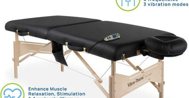 Vibra-Therm Sports Therapy Table with Vibration and Heat by Earthlite