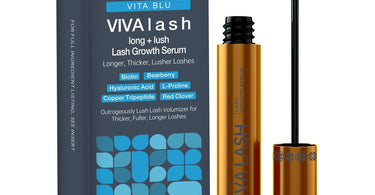 Vita Blu Viva Lash Long and Lush Lash Growth Serum Case by Martinni