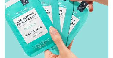 Voesh Deluxe Pedicure in a Box - Eucalyptus Energy