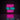 A vibrant pink and blue Shop Til You Drop neon sign glowing in a modern spa or salon setting