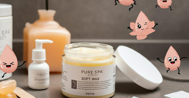 Professional soft wax products available at Pure Spa Direct