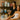 Professional waxing products and tools arranged neatly for spa use